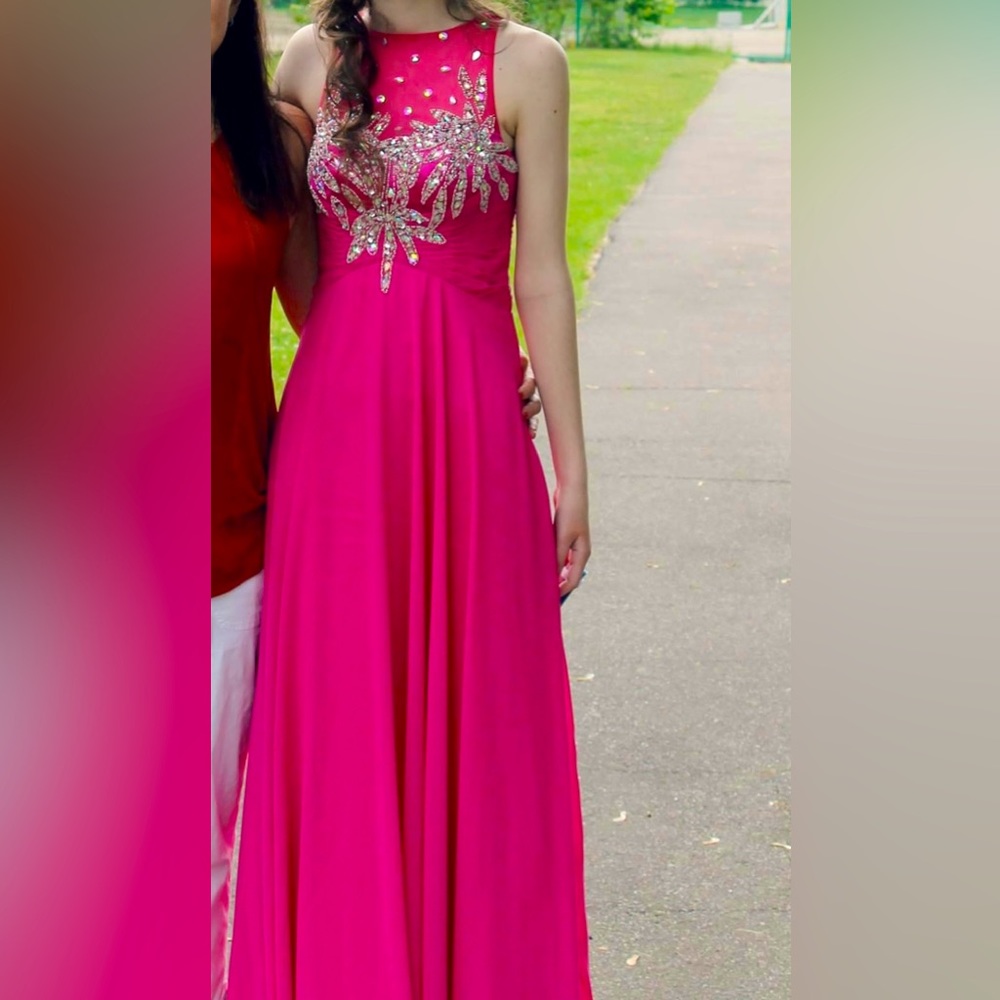 XS Pink Prom Dress